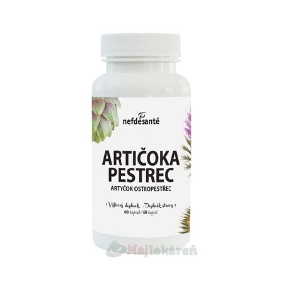 Nefdesanté Artičoka Pestrec 60 kapslí
