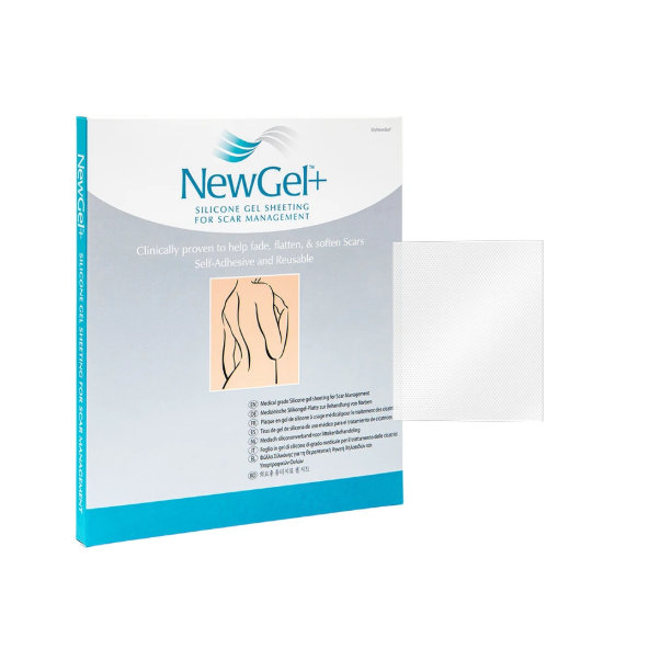 NewGel+ průhledná silikonová náplast NG-301 1 ks