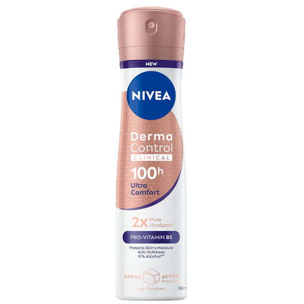 NIVEA Derma Control Clinical Ultra Comfort antiperspirant ve spreji 150 m