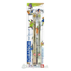 Curaprox CS 5460 Ultrasoft Snowy edice zubní kartáček 2 ks