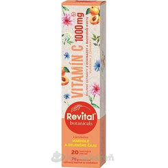 Revital Botanicals Vitamin C 1000 mg 20 šumivých tablet
