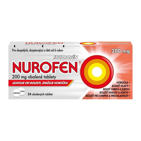 Nurofen 200 mg 24 tablet