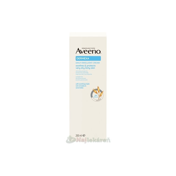 Aveeno Dermexa emolienční tělový krém 200 ml