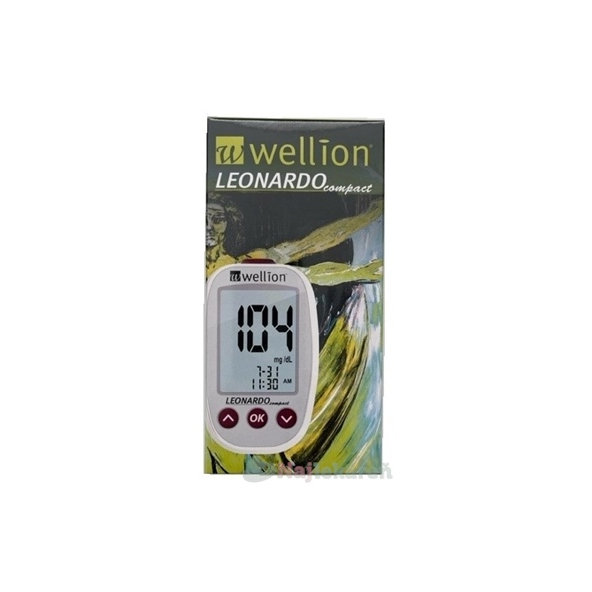 WELLION Leonardo Compact glukometr 1 ks