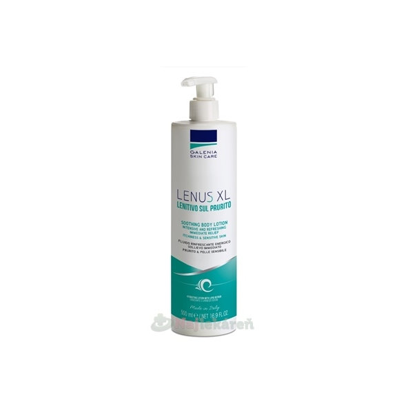 Galenia Skin Care Lenus XL tělové mléko na svědivou pokožku 500 ml