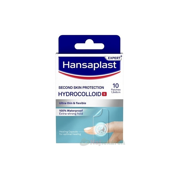 Hansaplast hydrokoloidní náplast na prsty 1,9×6 cm 10 ks