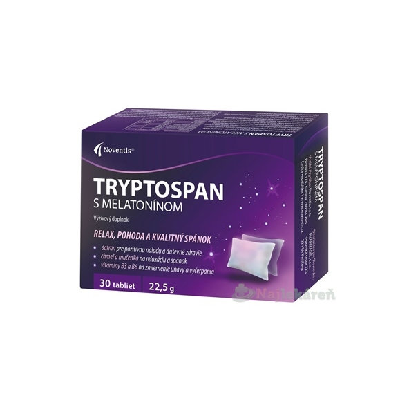 Noventis Tryptospan s melatoninem 30 tablet