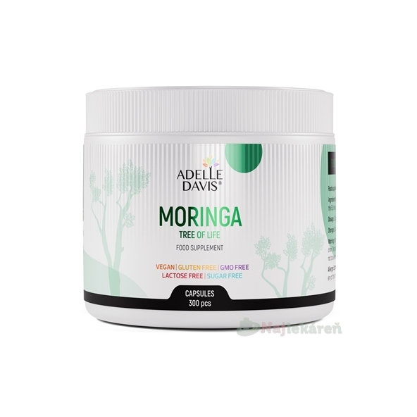 Adelle Davis MORINGA 300 kapslí