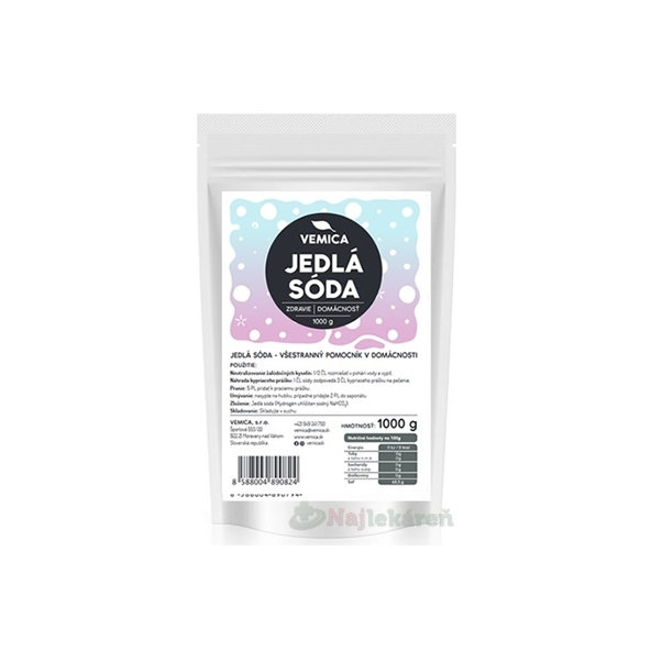 Vemica Jedlá soda 1000 g