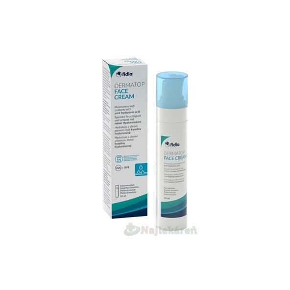 Dermatop Face Cream SPF 15 denní krém 50 ml