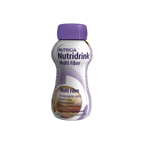 Nutridrink Multi Fibre s čokoládovou příchutí 24 x 200 ml