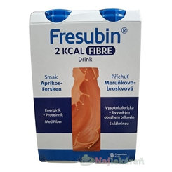 Fresubin 2 kcal Fibre Drink meruňka broskev 4x200 ml