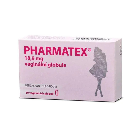 Pharmatex 10 vaginálních čípků