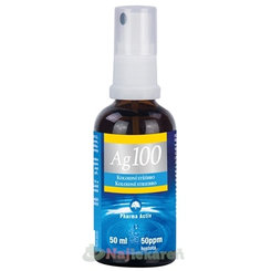 Pharma Activ Koloidní stříbro Ag100 50 ppm sprej 50 ml