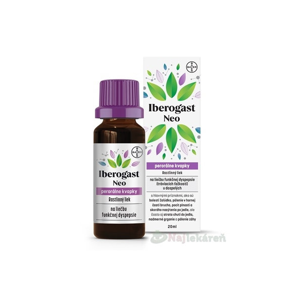 Iberogast NEO kapky na trávení 20 ml