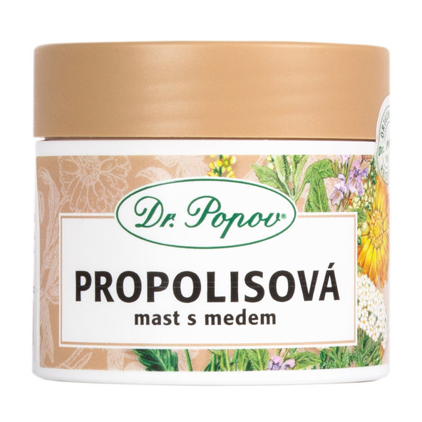 DR. POPOV Mast Propolis + med 50 ml