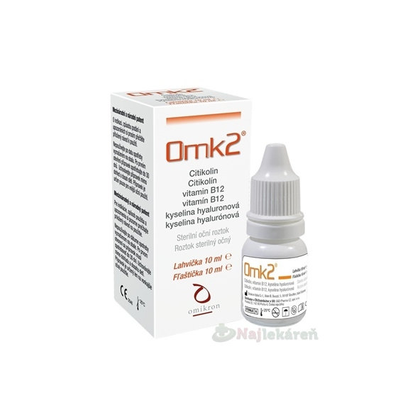OMK2 sterilní oční roztok 10 ml