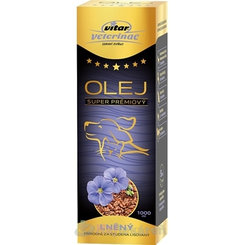 Vitar Veterinae Lněný olej 1000 ml