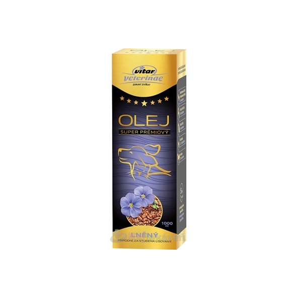 Vitar Veterinae Lněný olej 1000 ml