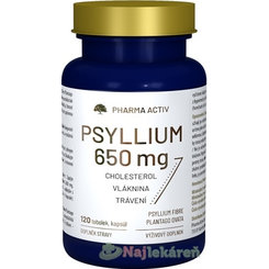 Pharma Activ Psyllium 650 mg 120 kapslí