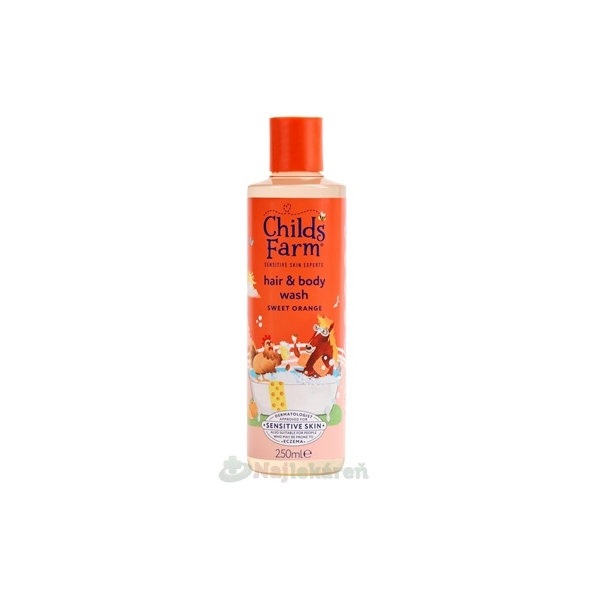 Childs Farm Hair & Body Wash mycí emulze pomeranč 250 ml