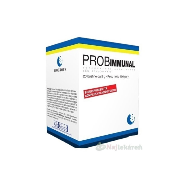 BIOGROUP PRO B Immunal prášok 20×5 g