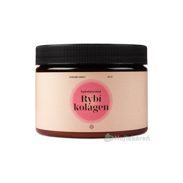 Jeme zdravo hydrolyzovaný rybí kolagen citron 165 g