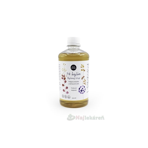 Alta Herba 14 bylín sirup 500 ml