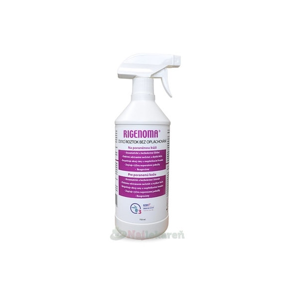 Rigenoma Čisticí roztok na rány 750 ml
