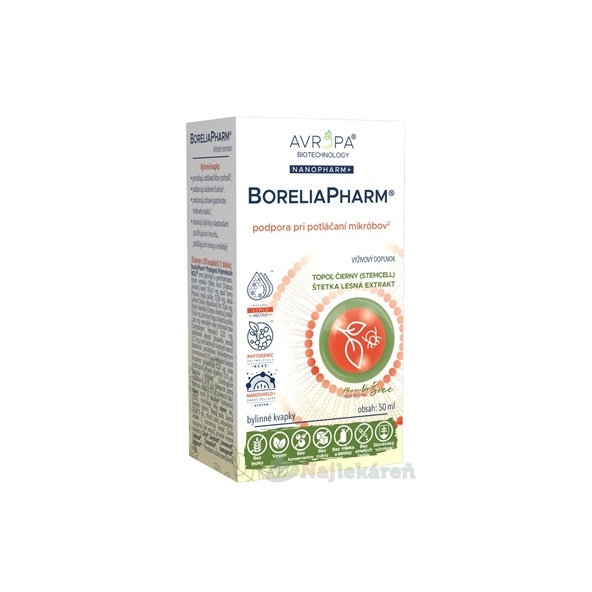 Avropa BoreliaPharm bylinné kapky 50 ml