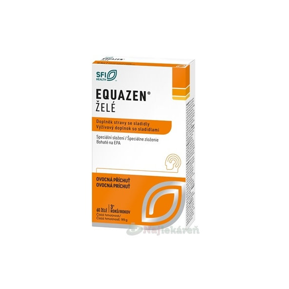 Equazen ovocná příchuť 60 želé