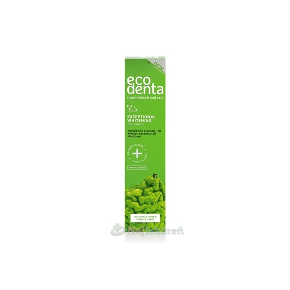 EcoDenta Exceptional Anti-coffe & tobacco zubní pasta 100 ml