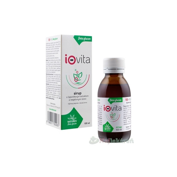 Natures Iovita sirup s čajovníkovým extraktem 100 ml