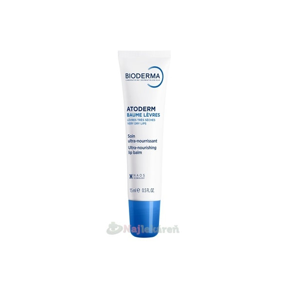 BIODERMA Atoderm balzám na rty 15 ml