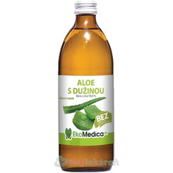 EkoMedica SK Aloe s dužinou šťáva 99,8 % 500 ml