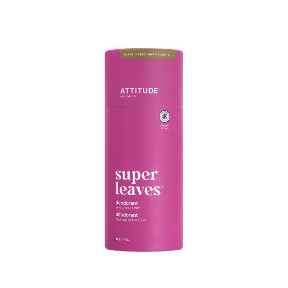 Attitude Super Leaves přírodní tuhý deodorant listy bílého čaje 85 g