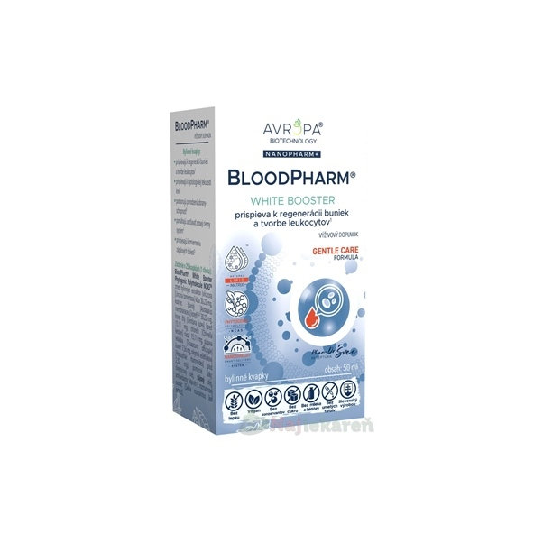 Avropa BloodPharm White Booster bylinné kapky 50 ml