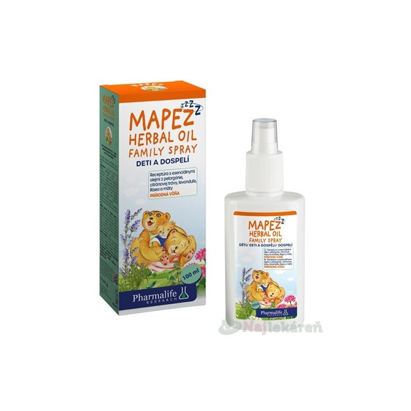 Pharmalife Mapez Family spray bylinný olej 100 ml