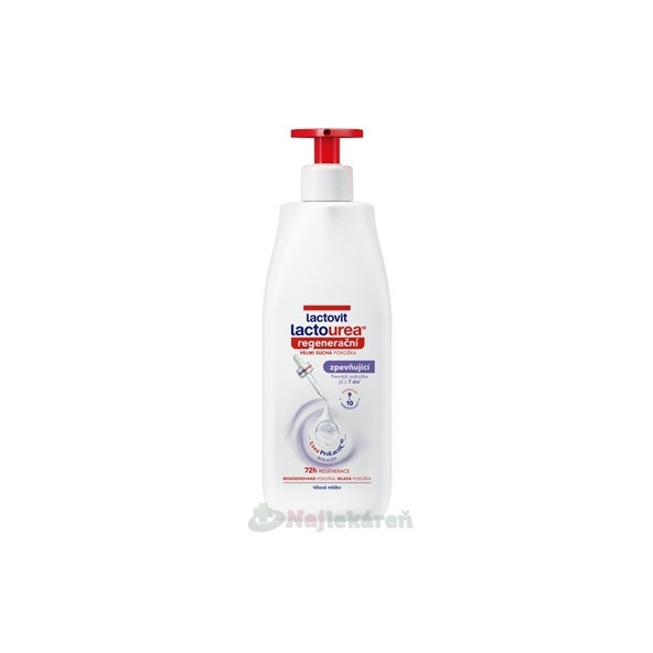 Lactovit LactoUrea Tělové mléko regenerační zpevňující 400 ml