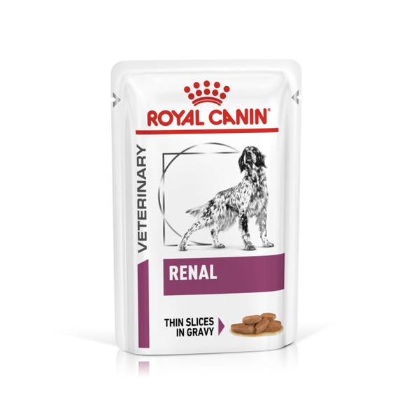 Royal Canin Renal in Gravy kapsičky v omáčce pro psy na podporu funkce ledvin 12×100 g