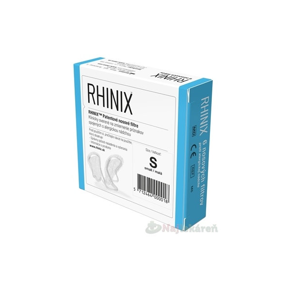 RHINIX nosní filtry velikost S 6 ks