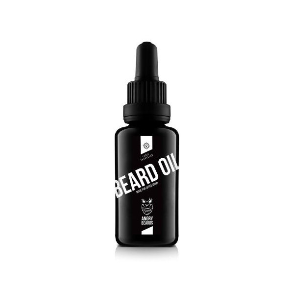 Angry Beards Christopher Traveller Olej na vousy a knír 30 ml