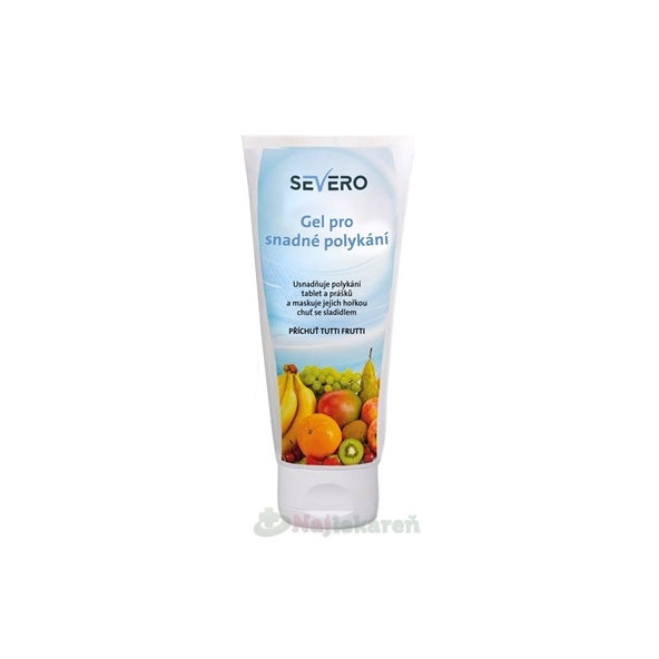Severo gel pro snadné polykání tutti frutti 150 ml