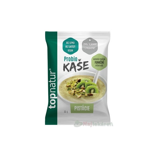 Topnatur Probio kaše pistácie instantní rýžová kaše 60 g