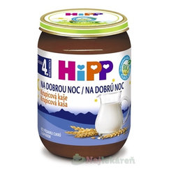 HiPP BIO kaše Dobrou noc krupicová mléčná 4m+ 190 g