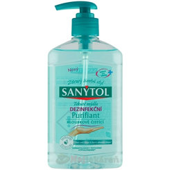 Sanytol Tekuté mýdlo dezinfekční Purifiant šalvěj a lípa 250 ml