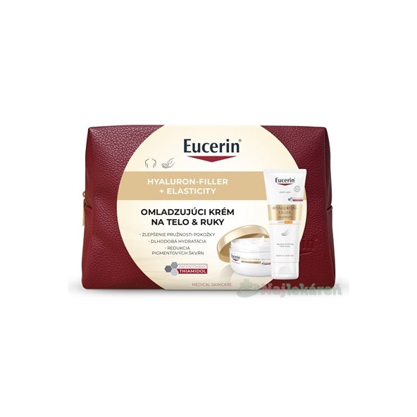 EUCERIN Vánoční taška Hyaluron-Filler + Elasticity Body