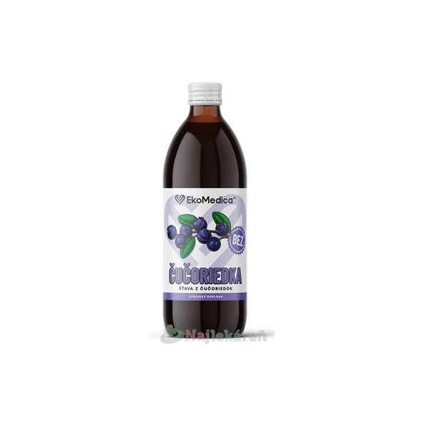 EkoMedica SK Borůvka šťáva 500 ml