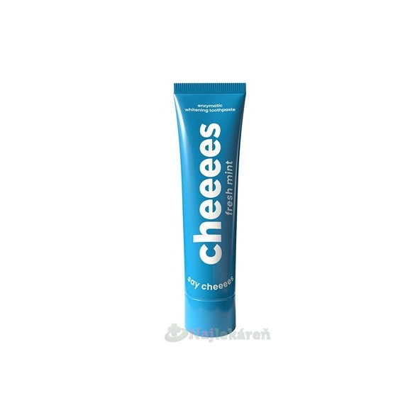 CHEEEES Fresh mint bělicí zubní pasta 60 g