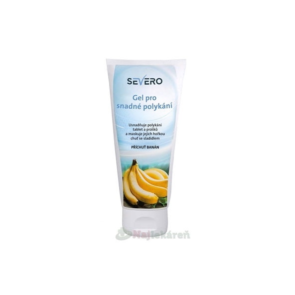 Severo gel pro snadné polykání banán 150 ml